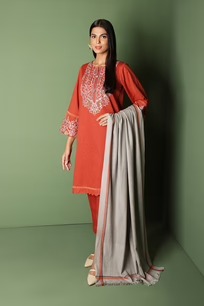 42205064-Embroidered 3PC
